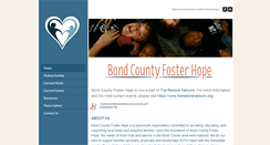 Desktop Screenshot of bondcountyfosterhope.org